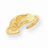 14k Yellow Gold Sandal Toe Ring