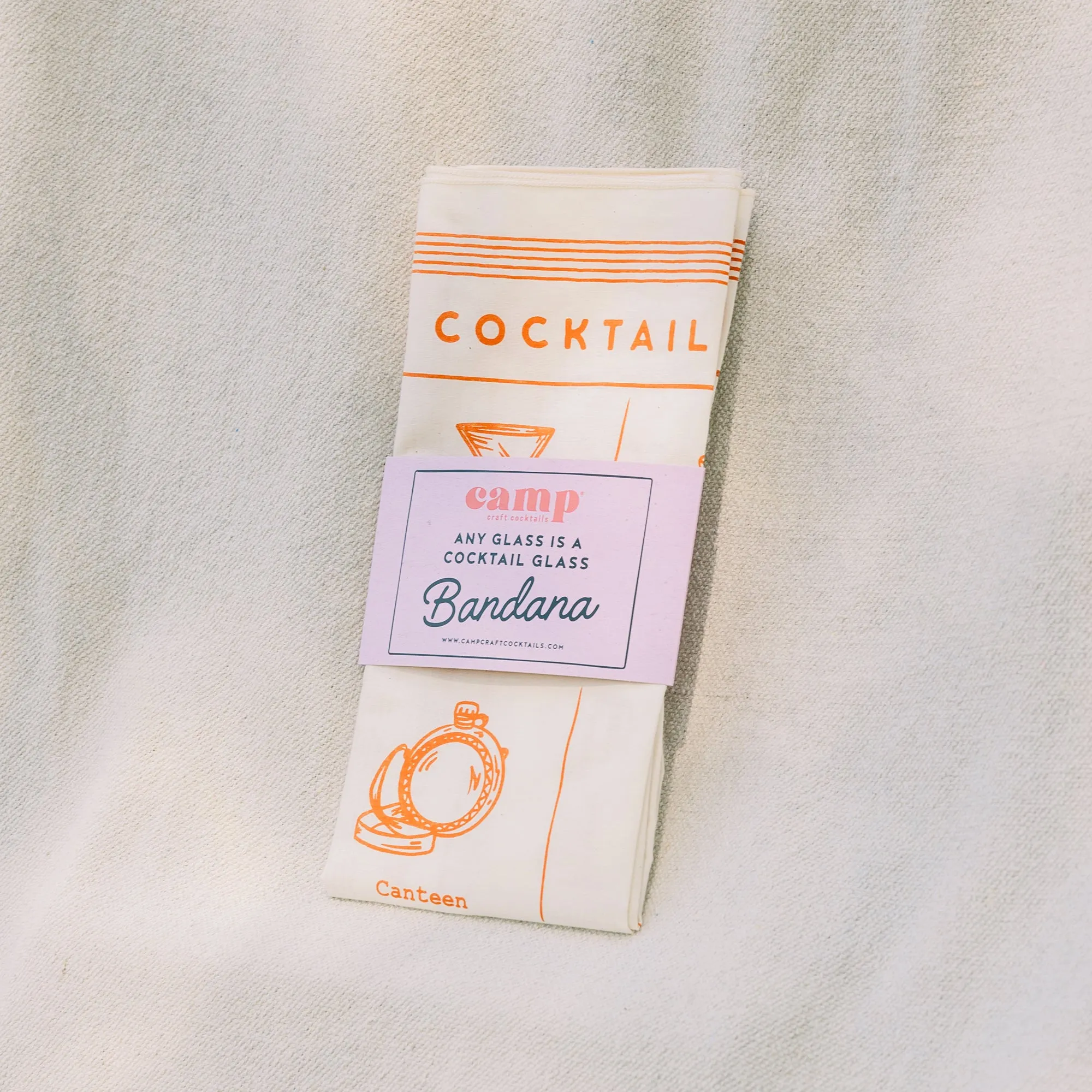 Any Glass is a Cocktail Glass Bandana