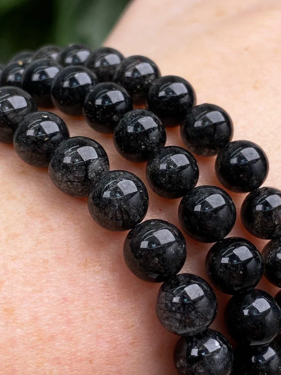Black Rutile Bracelet
