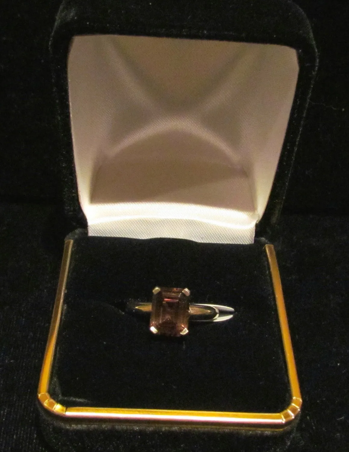 Bruce Magnotti Cocktail Ring 14Kt Gold Ring 2ct Rubellite Tourmaline Ring High Fashion Ring Fine Jewelry Size 5