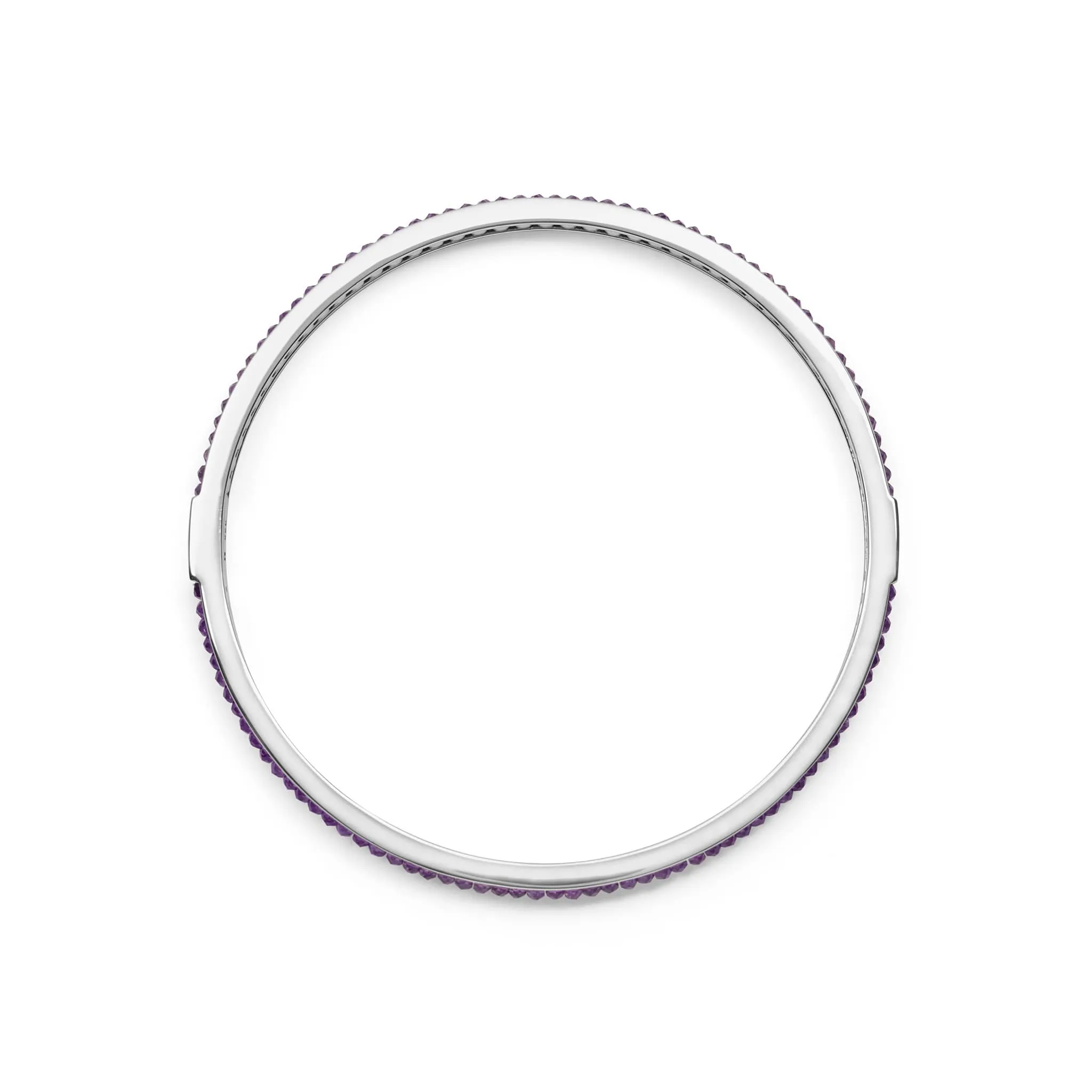Caviar Icon Amethyst Bangle