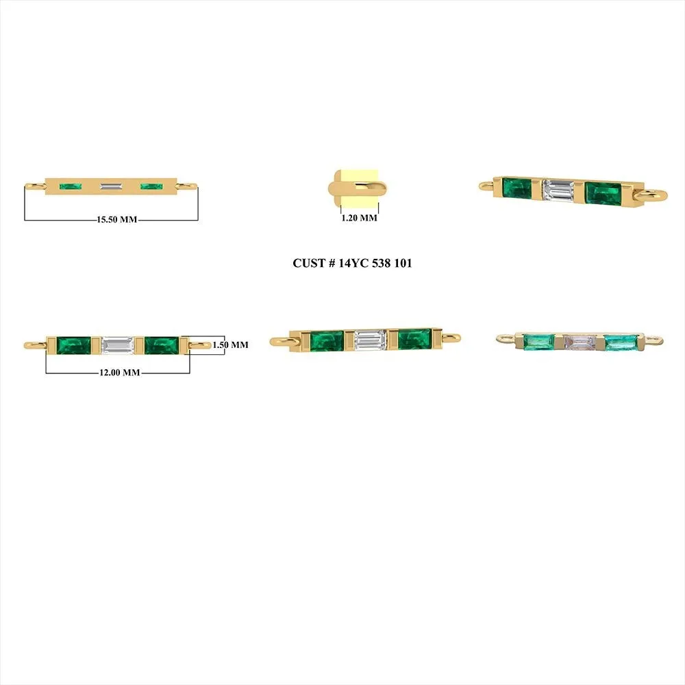 Diamond & Emerald Connector