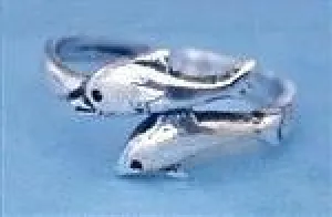 Dolphin Toe Ring