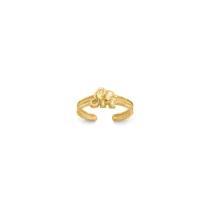 Elephant Toe Ring (14K)