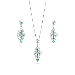Emerald Elegance Trio Set