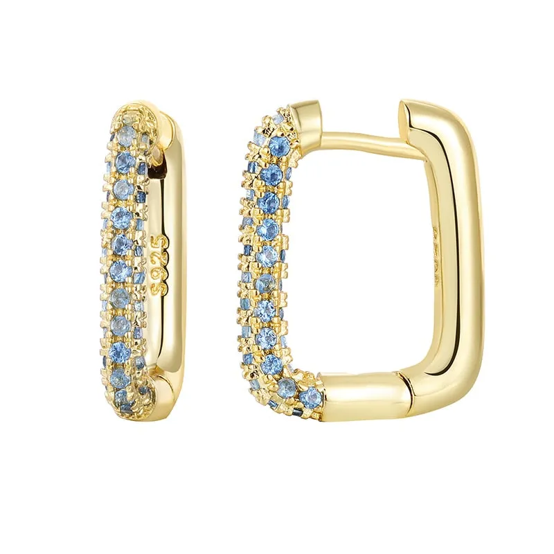 Green Glam Earrings