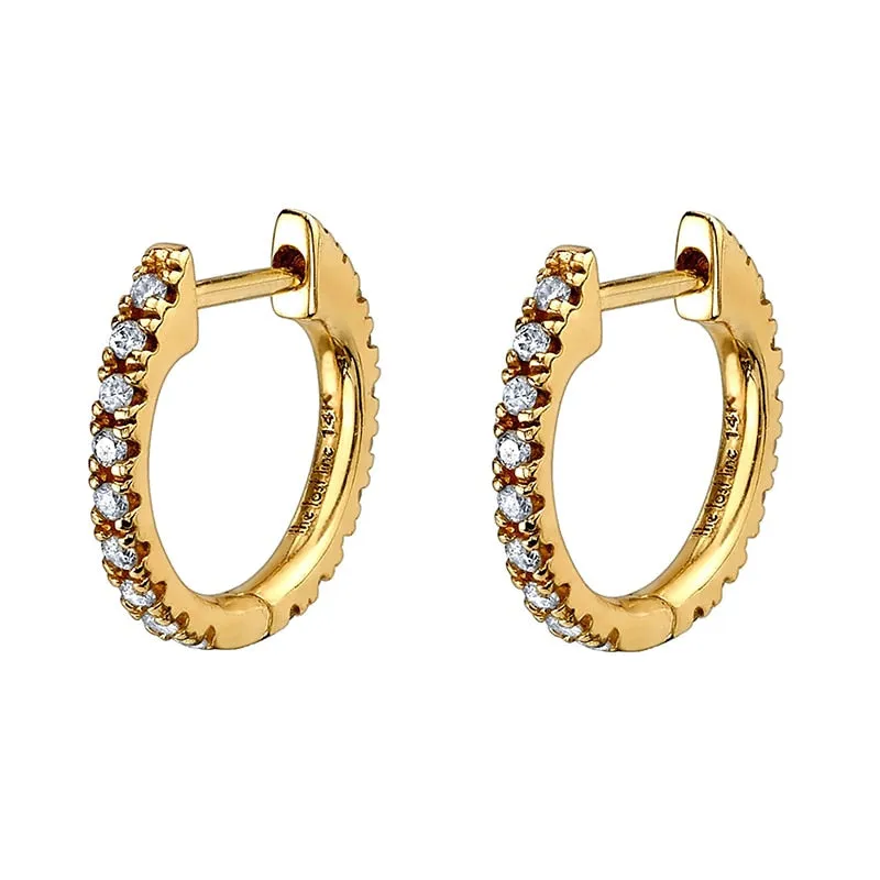 Green Glam Earrings