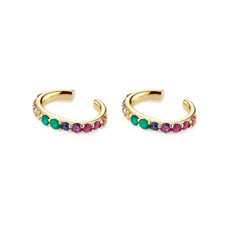 Green Glam Earrings