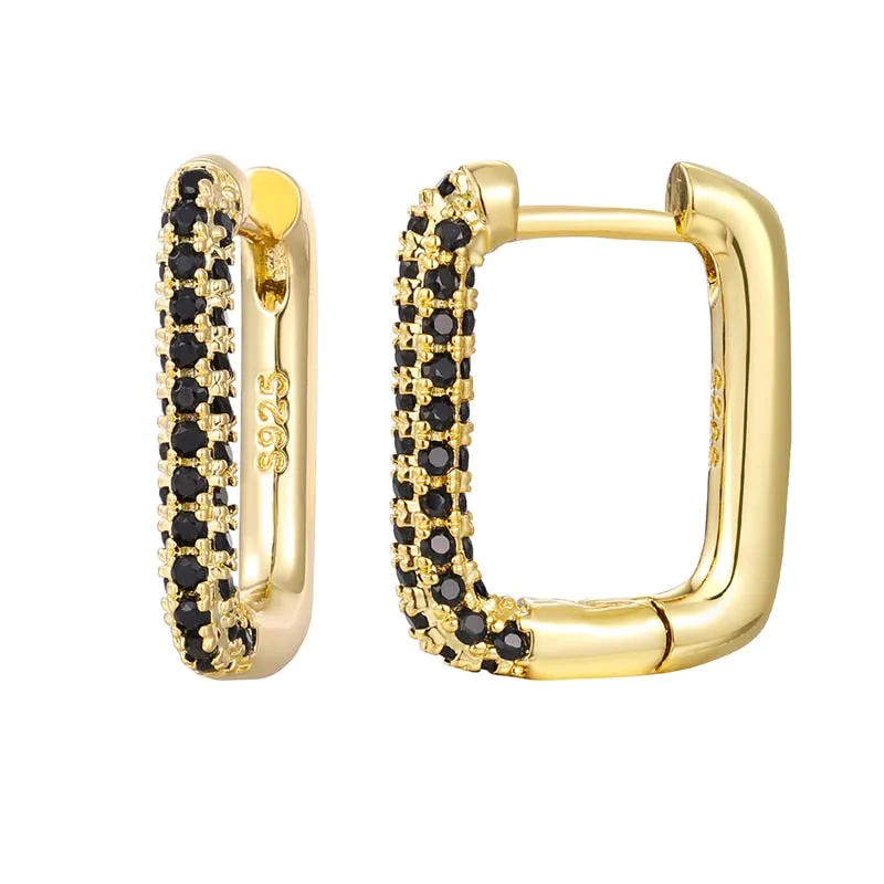 Green Glam Earrings