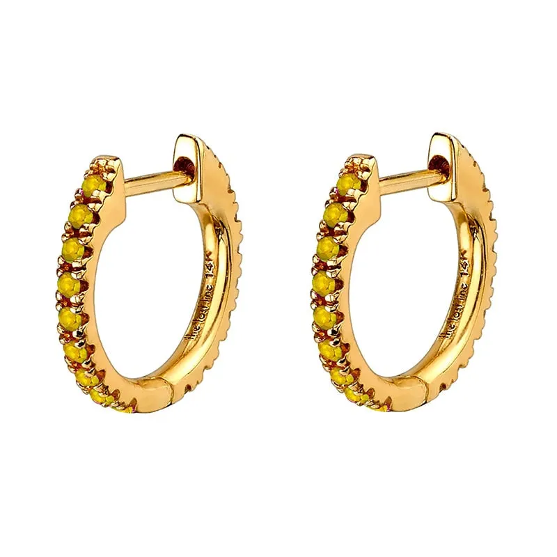 Green Glam Earrings