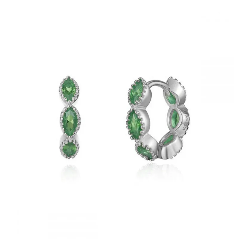 Green Glam Earrings