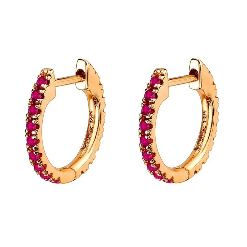 Green Glam Earrings