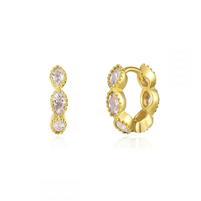 Green Glam Earrings