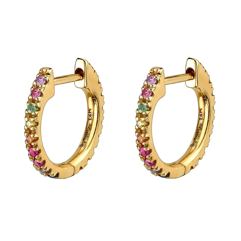 Green Glam Earrings