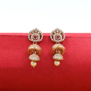 Jhumki Zircon/AD Earring 4772-33