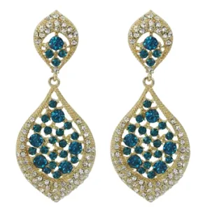 Karina Earrings - Blue Zircon
