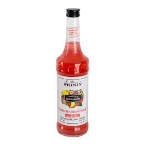 Monin HomeCrafted Strawberry Ginger Lemonade Cocktail Mixer - Bottle (750mL)
