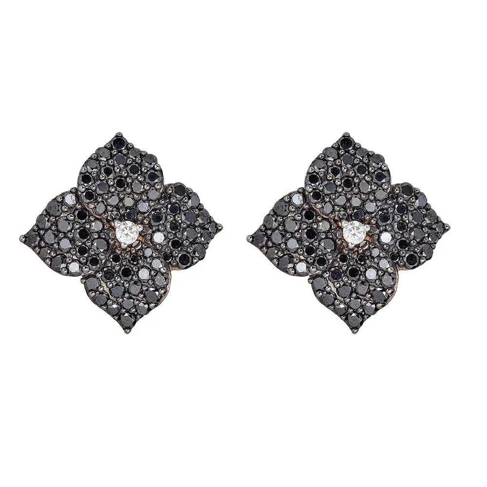 Mosaique Large Flower Earrings