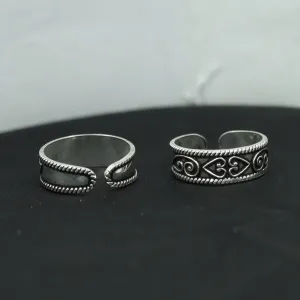 Pure 925 Hallmarked Toe Ring 8160-22