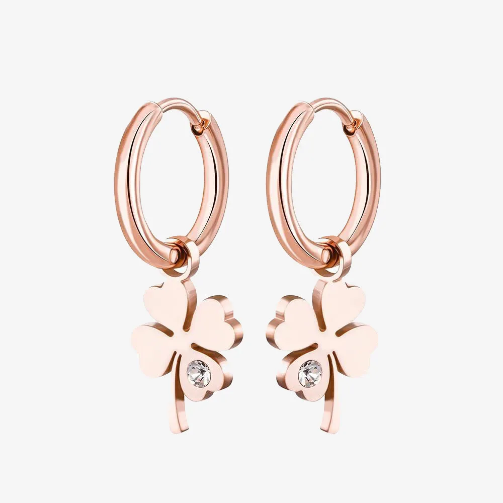 Stainless Steel with Zircon Fashion Jewelry Never Fade