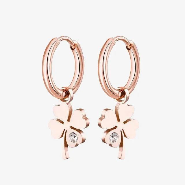 Stainless Steel with Zircon Fashion Jewelry Never Fade