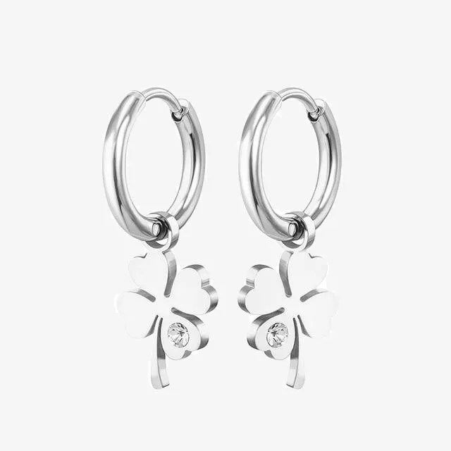 Stainless Steel with Zircon Fashion Jewelry Never Fade