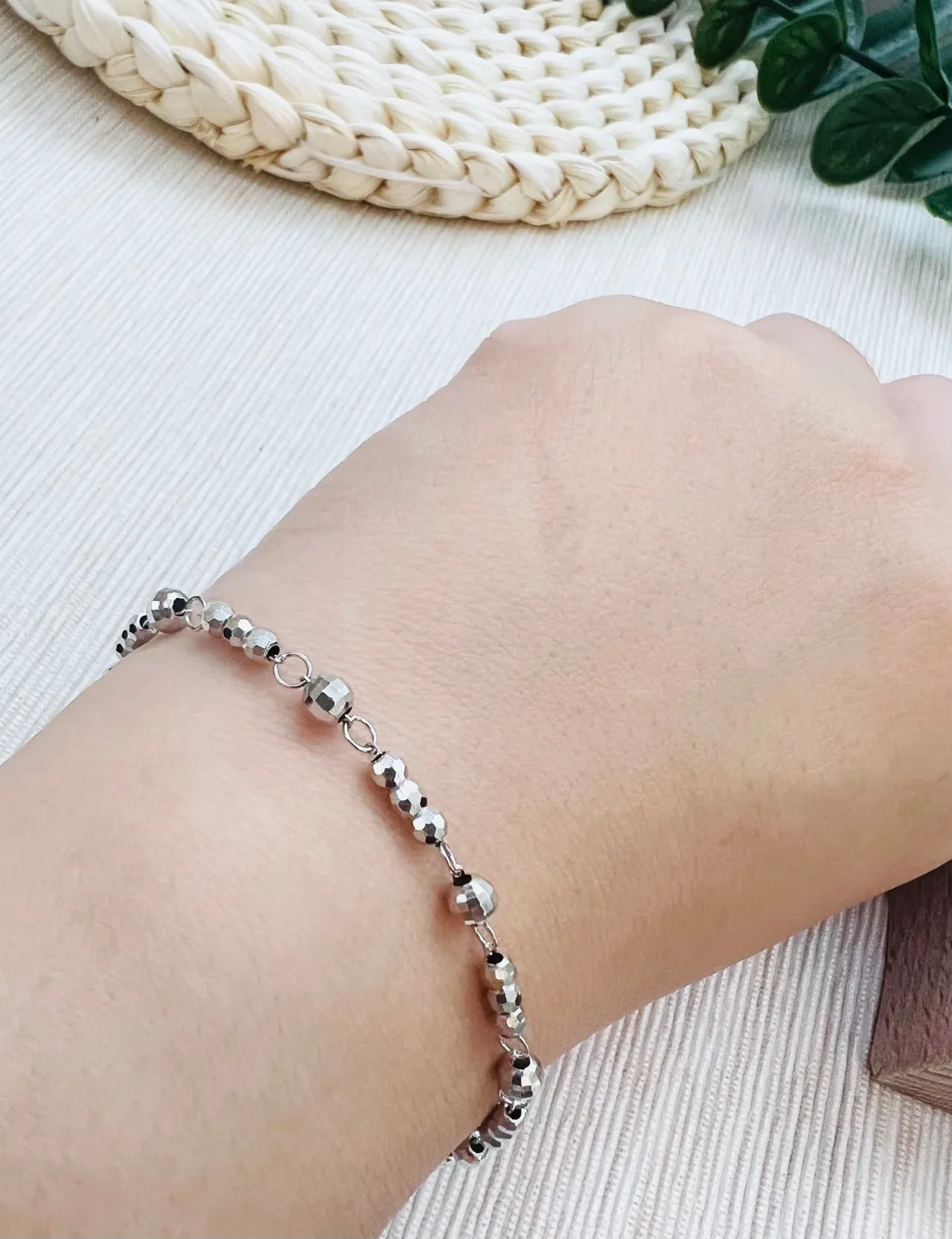 White gold plated Bracelet H153WG